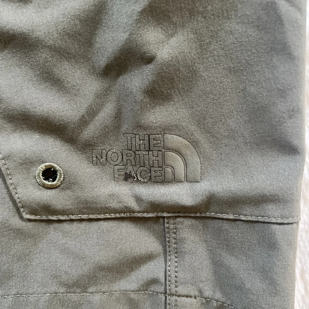 North Face Shorts Men 30 Green Paramount Trail Belted Nylon Hiking Twill Relaxed